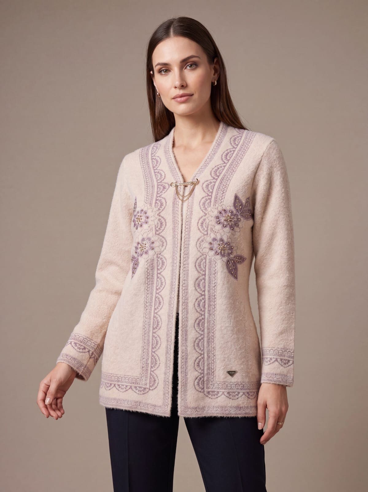 Petal Blouse Knit Top
