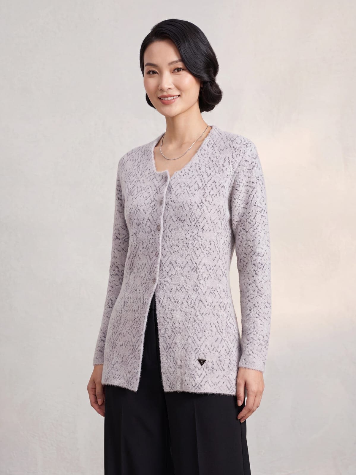 Lavender Knit Sweater
