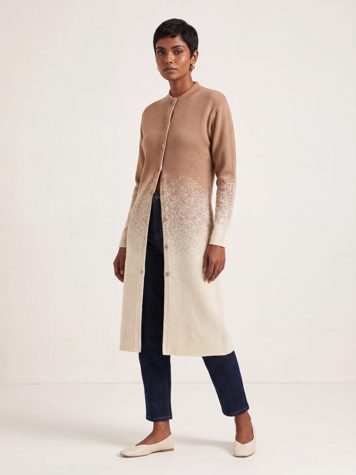 Petal Blouse Knit Top
