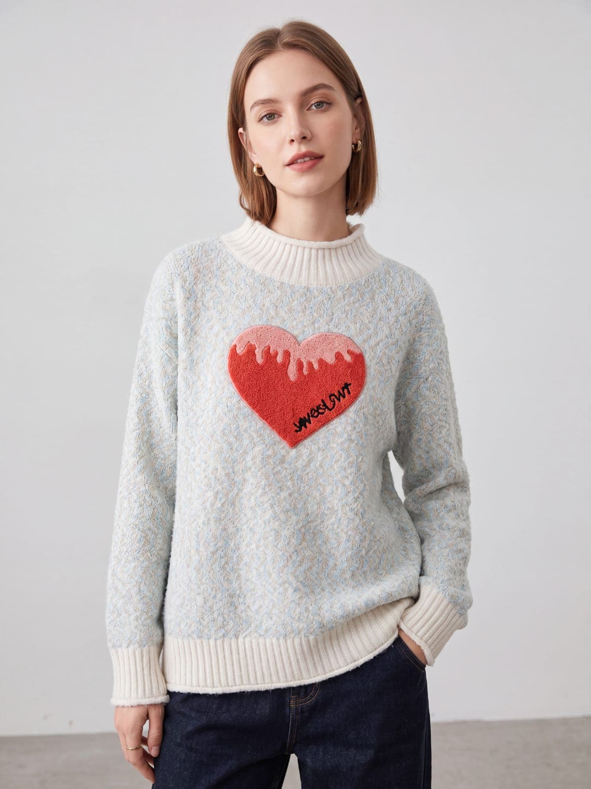 Lavender Knit Sweater