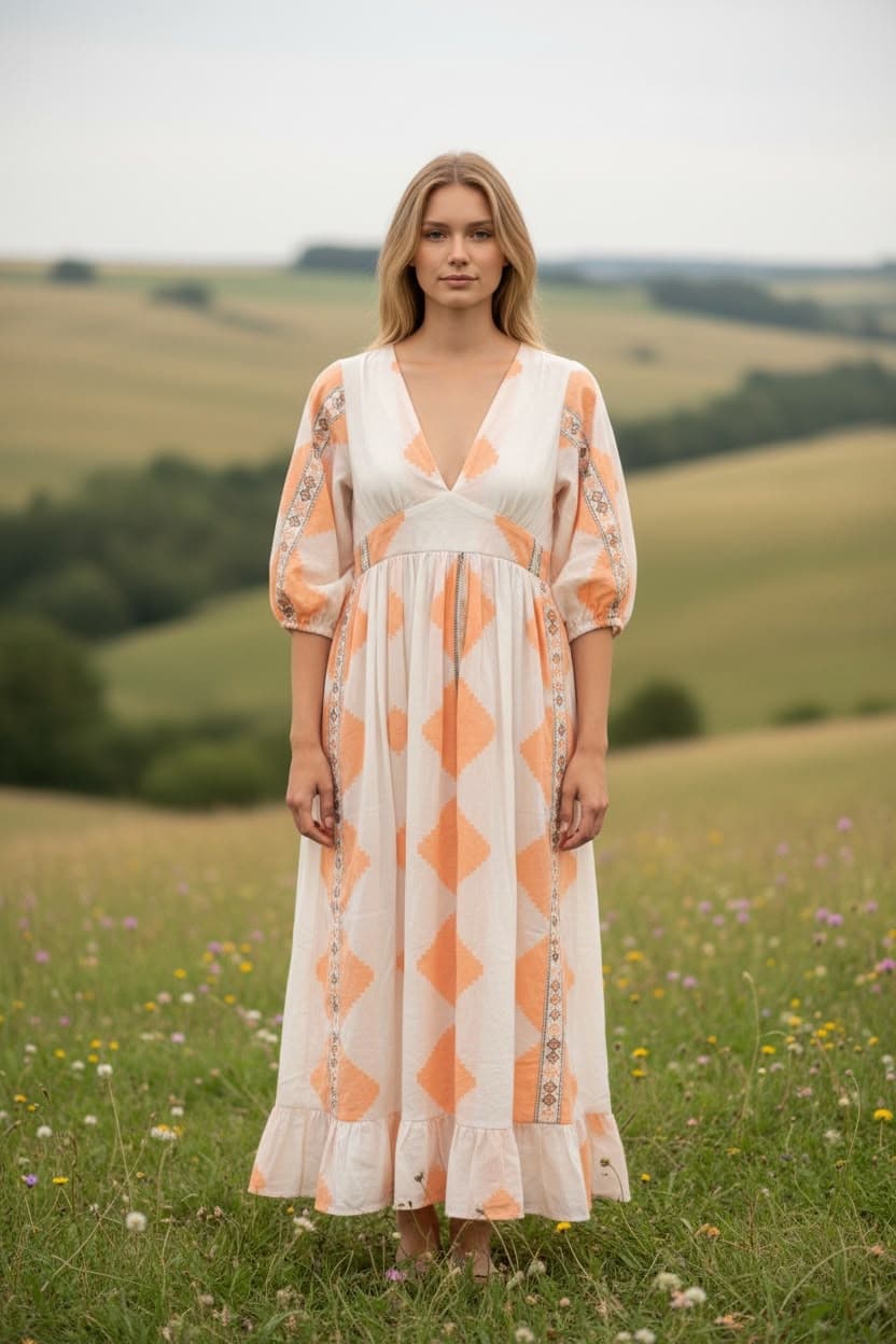 Petal Muse Day Dress