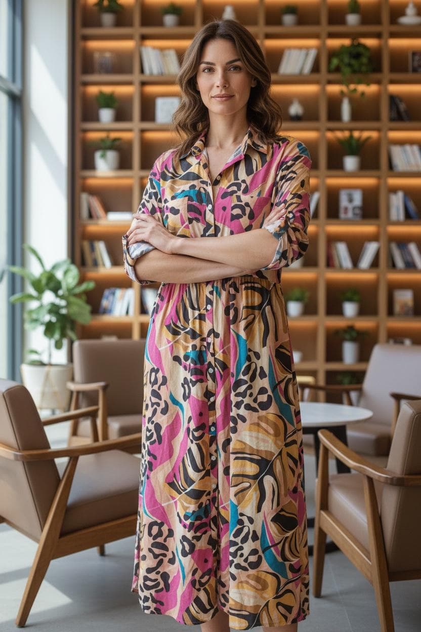 Sienna Bloom Midi Dress