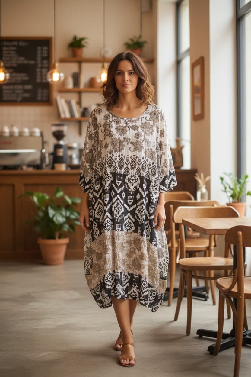 Prairie Rose Day Dress