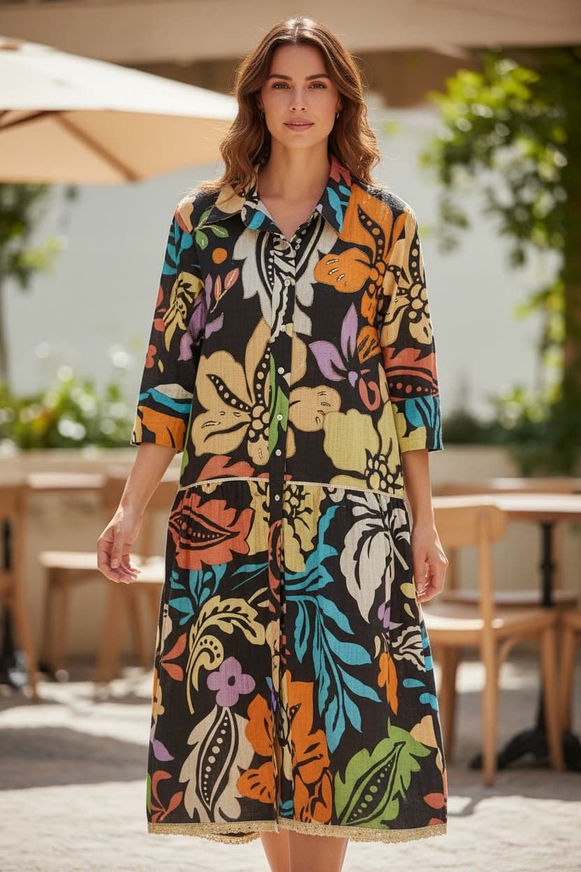Golden Hour Midi Dress