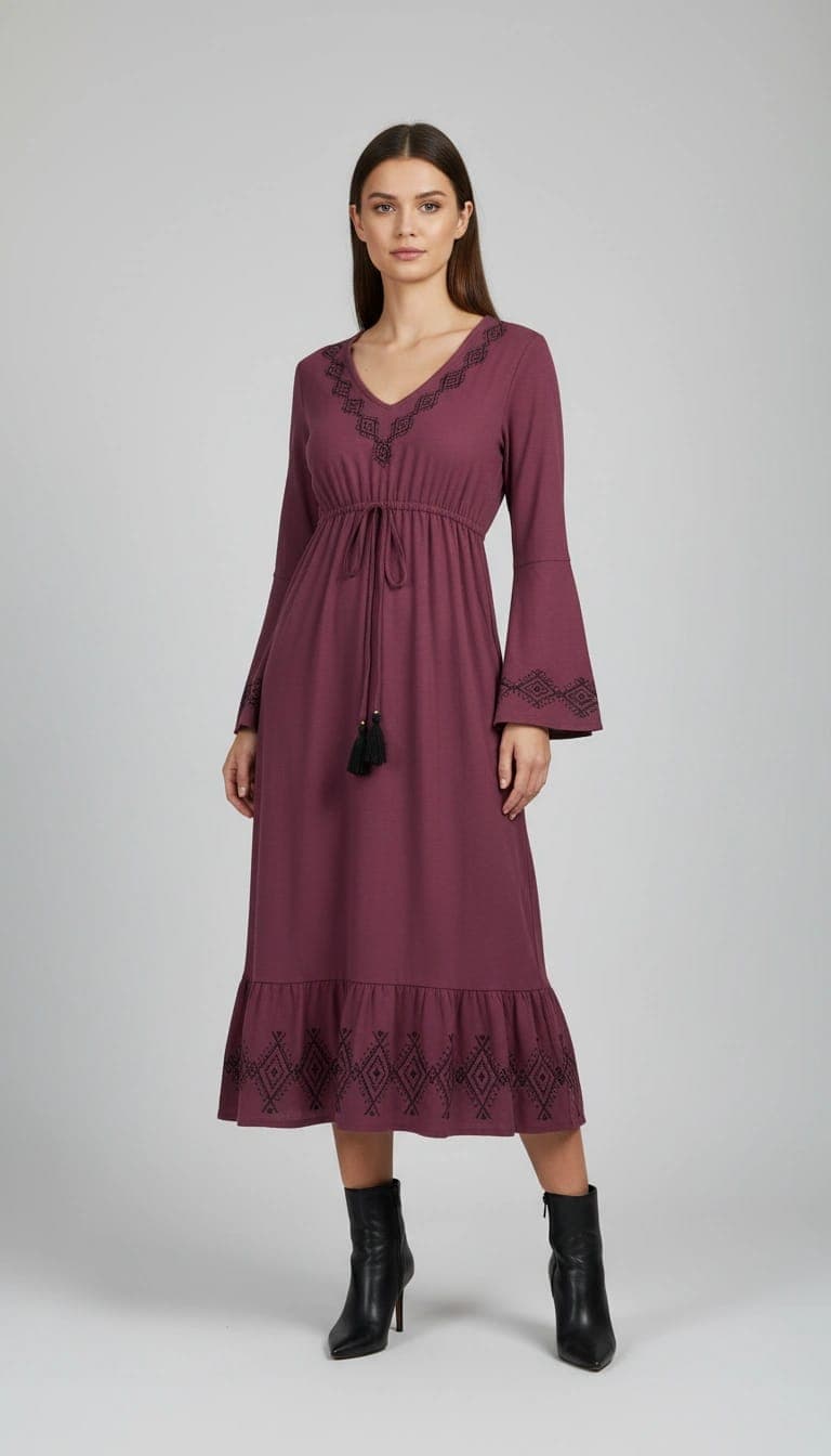 Petal Muse Day Dress
