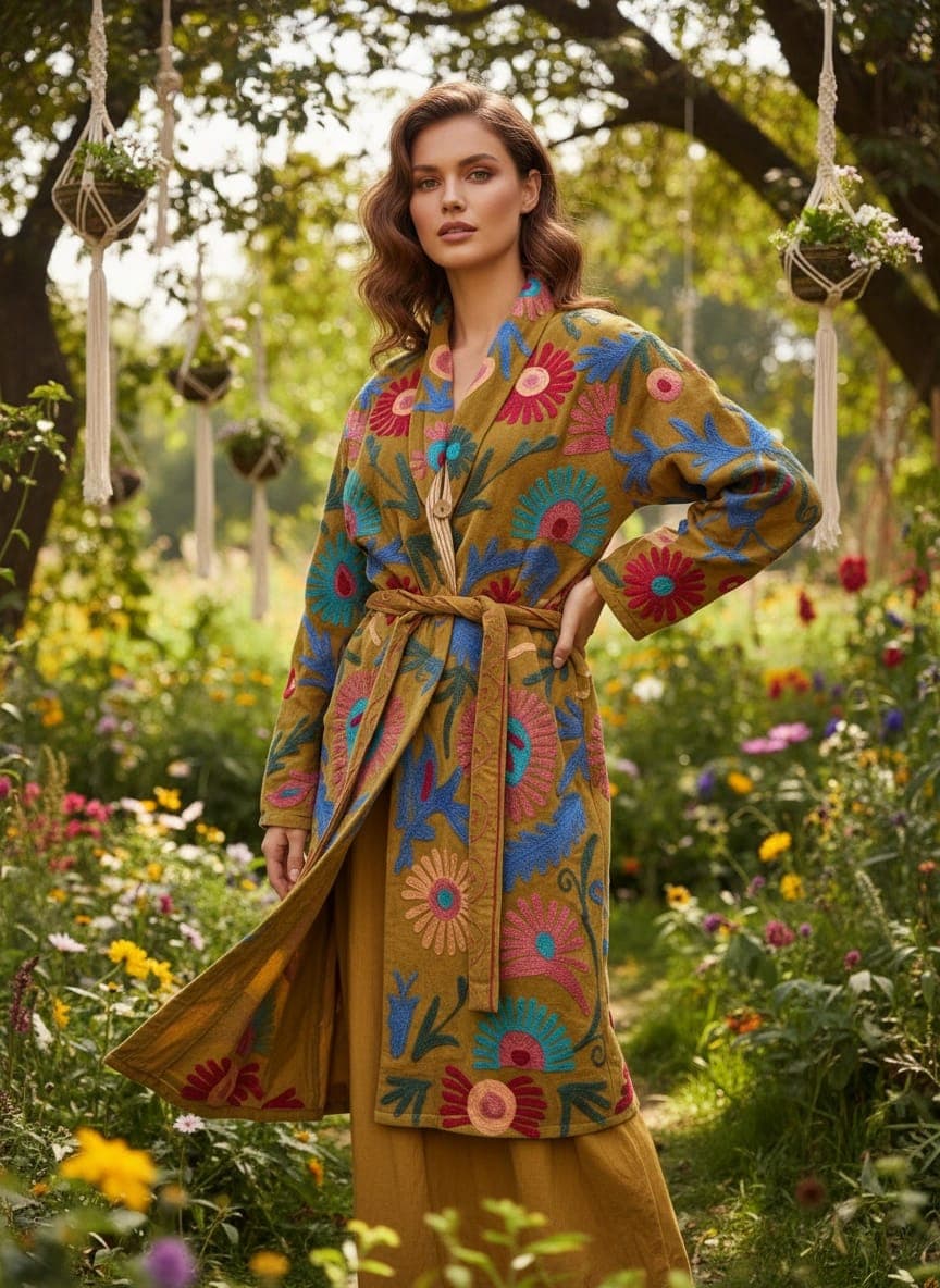 Sienna Stitch Statement Jacket